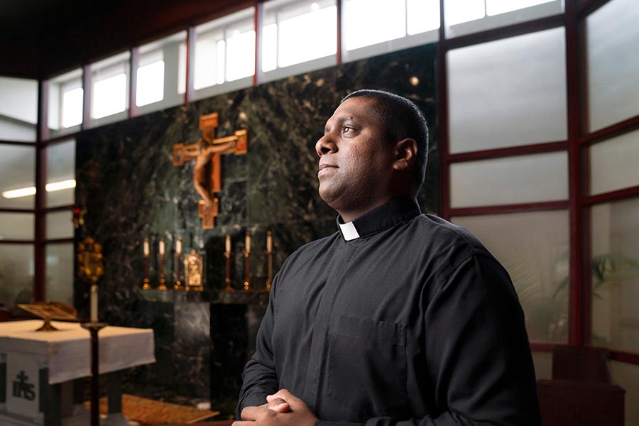 Father Brijil Lawrence, SAC, is the director of the Diocesan Office of Pontifical Missions.