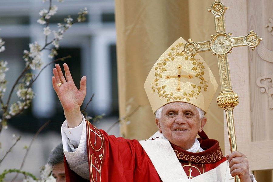Pope Benedict closeup