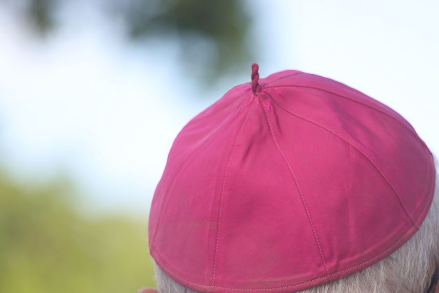 Bishop from back