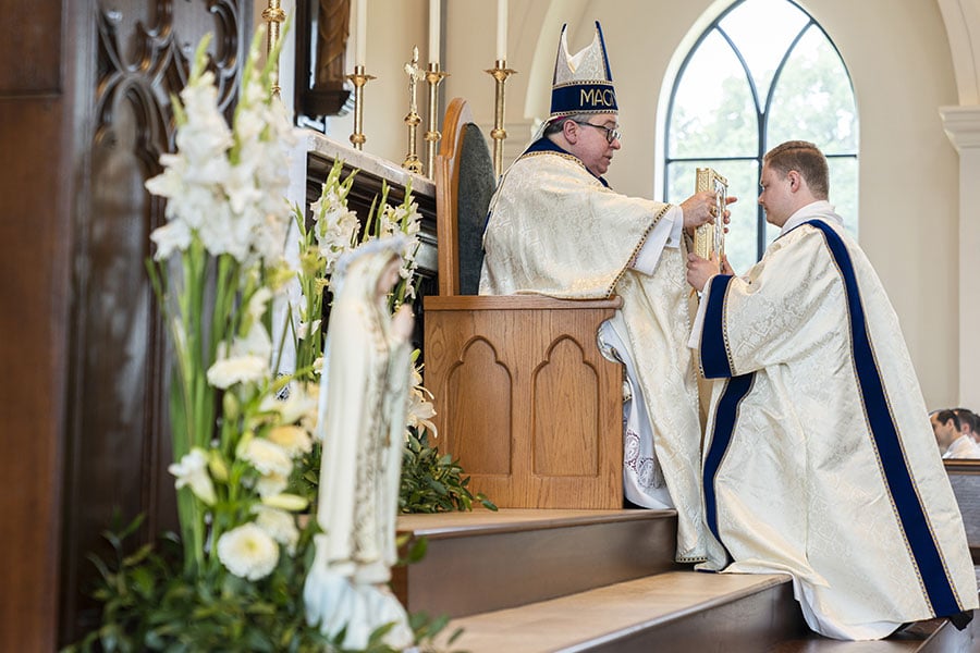 Deacon Austin Hoodenpyle eager to serve by providing sacraments