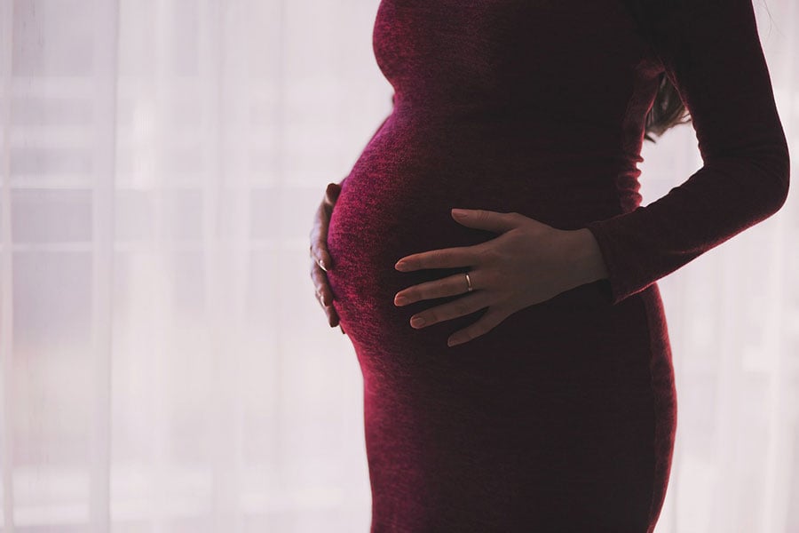 pregnant belly