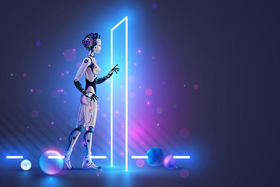 female robot