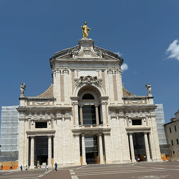 exterior of Santa Maria degli Angeli