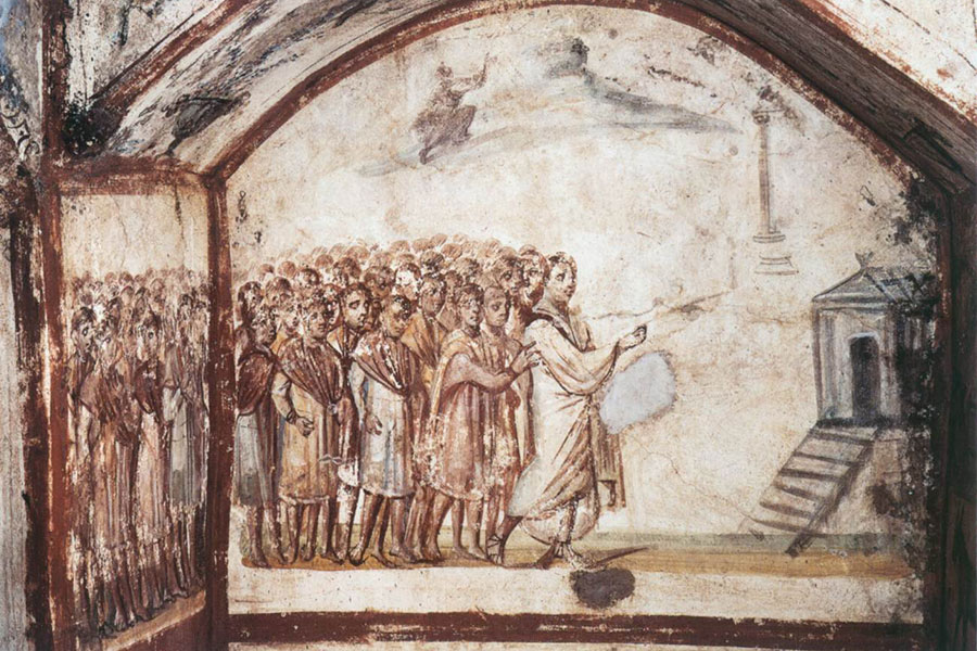 catacomb art