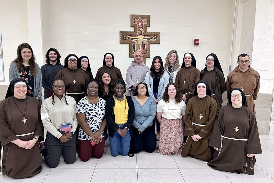 missionaries with Franciscans