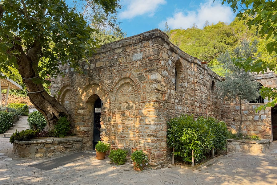 exterior of home in Ephesus