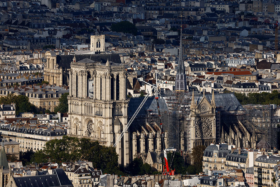 external shot of Notre Dame Cathedral