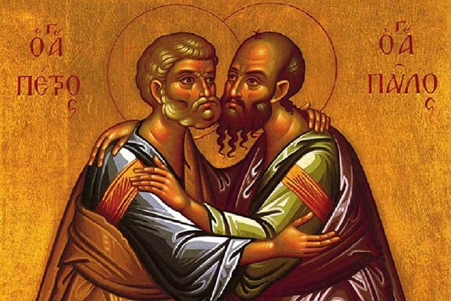 icon of Saints Peter and Paul
