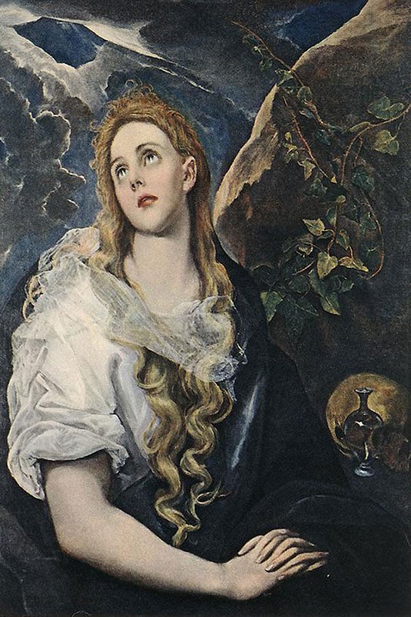 Painting of Mary Magdalene