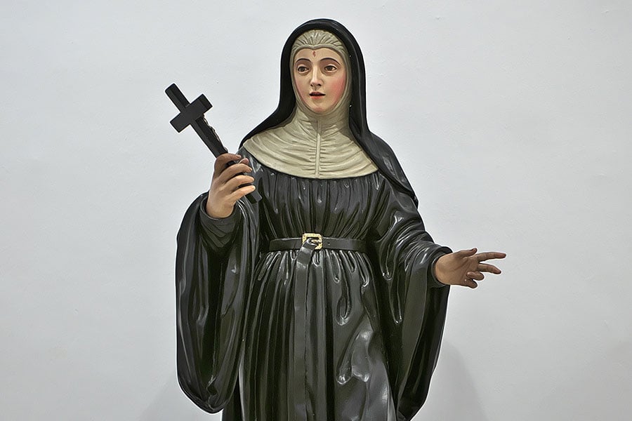 statue of St. Rita