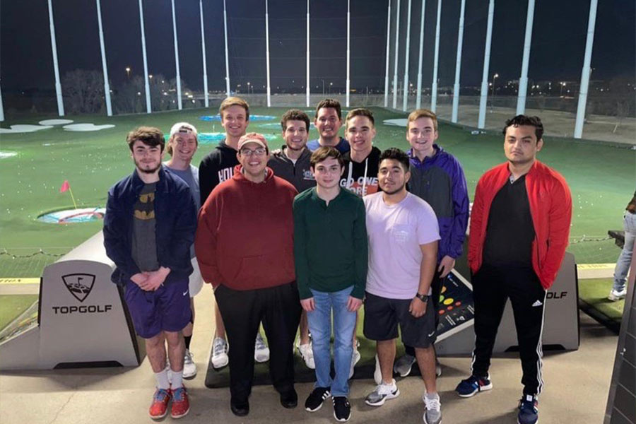 Recently the Knights of Columbus Council 17039 at TCU enjoyed an outing to Top Golf. (Courtesy/Abe Salinas)