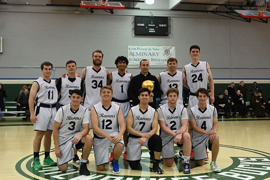 FATHER MOON and basketball team