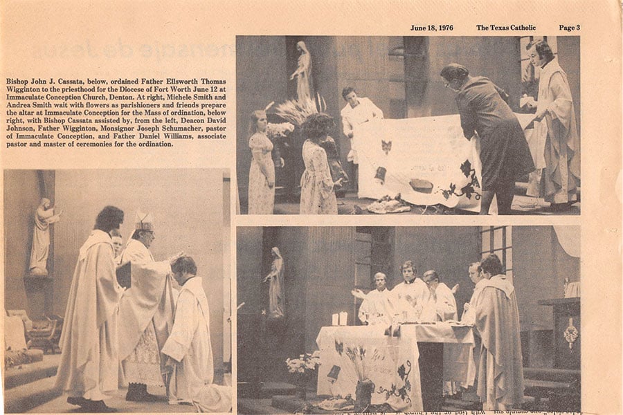 newspaper clipping