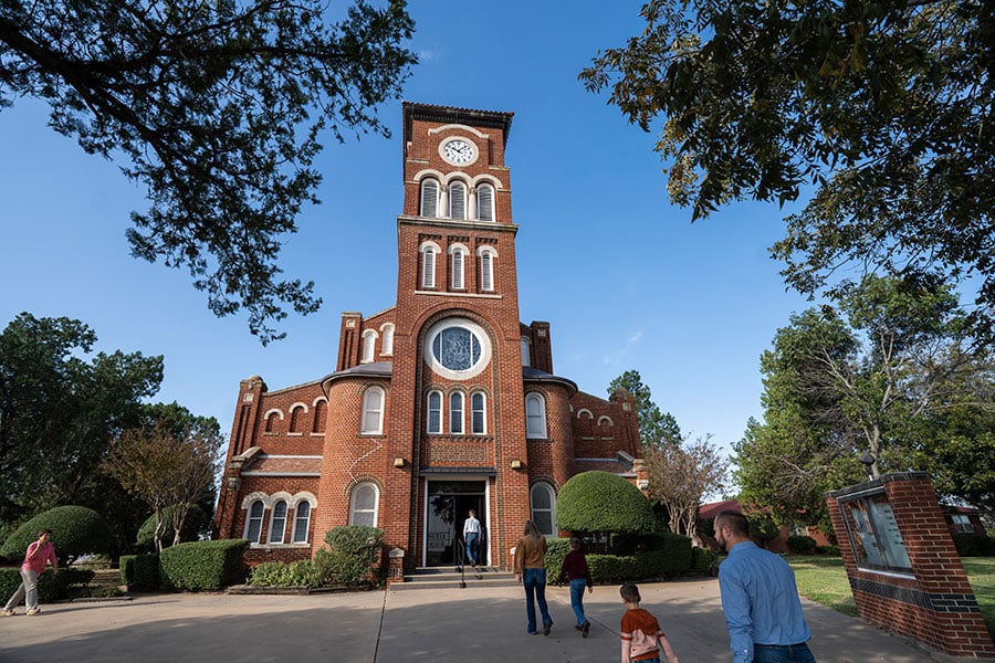 exterior of St. Mary 