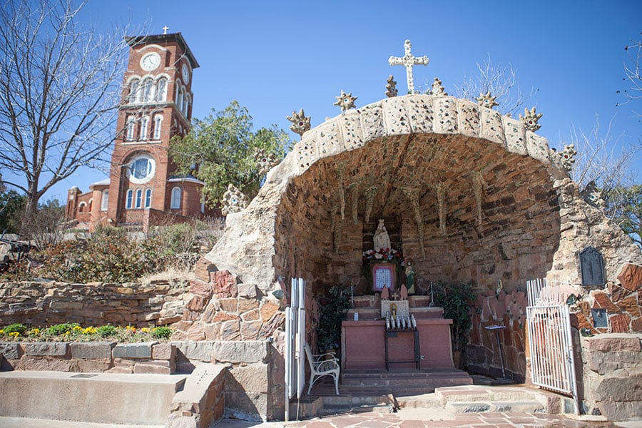 The story of a grotto, a small town, and the intercession of Our Lady