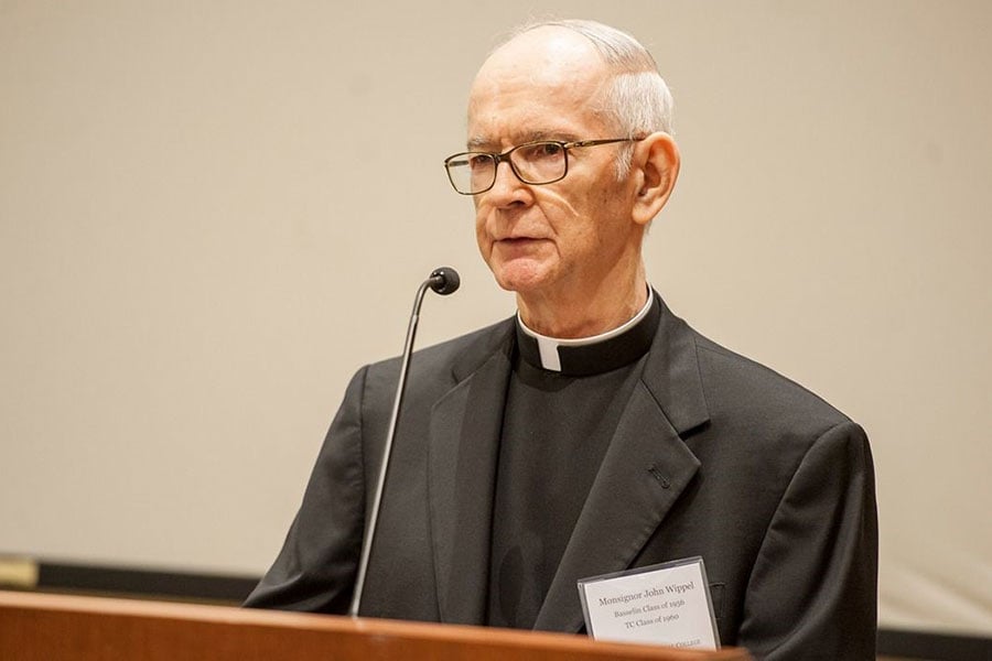 Bishop Olson delivers homily for esteemed Catholic University of America priest, professor