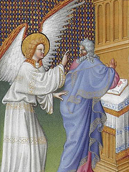 The Archangel Gabriel appears to Zachary