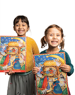 Advent calendars are a popular tradition dating to 19th century Germany (NTC/Juan Guajardo)