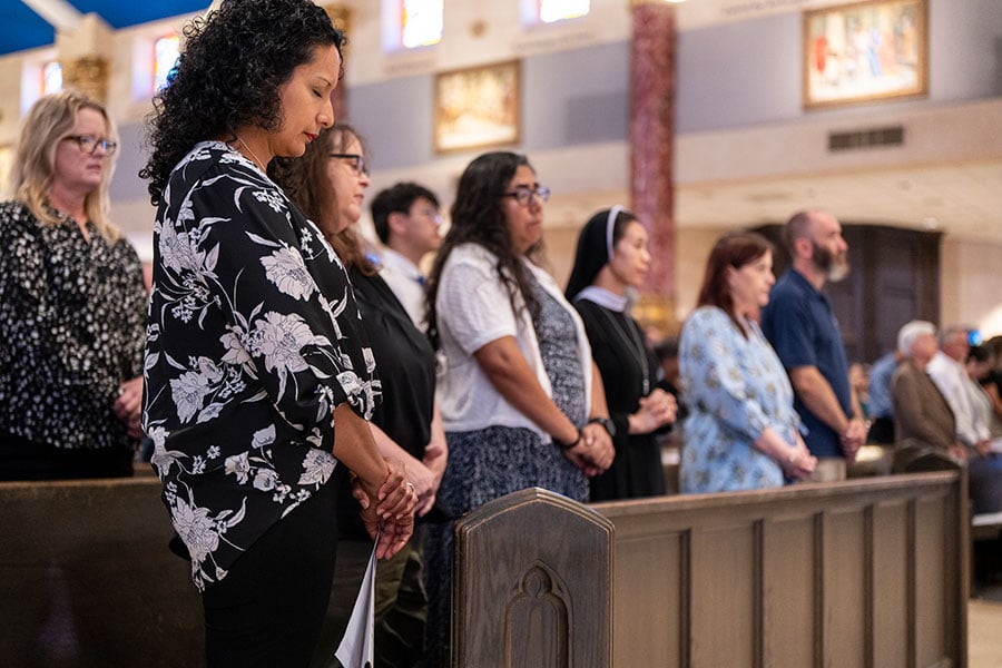 teachers at prayer