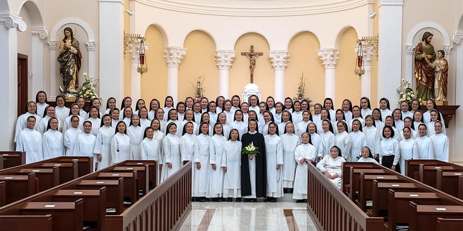 The provincial house in Houston of the Dominican Sisters of Mary Immaculate has about 100 women. (courtesy photo)