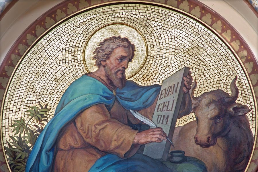 St. Luke the Evangelist was also a physician.