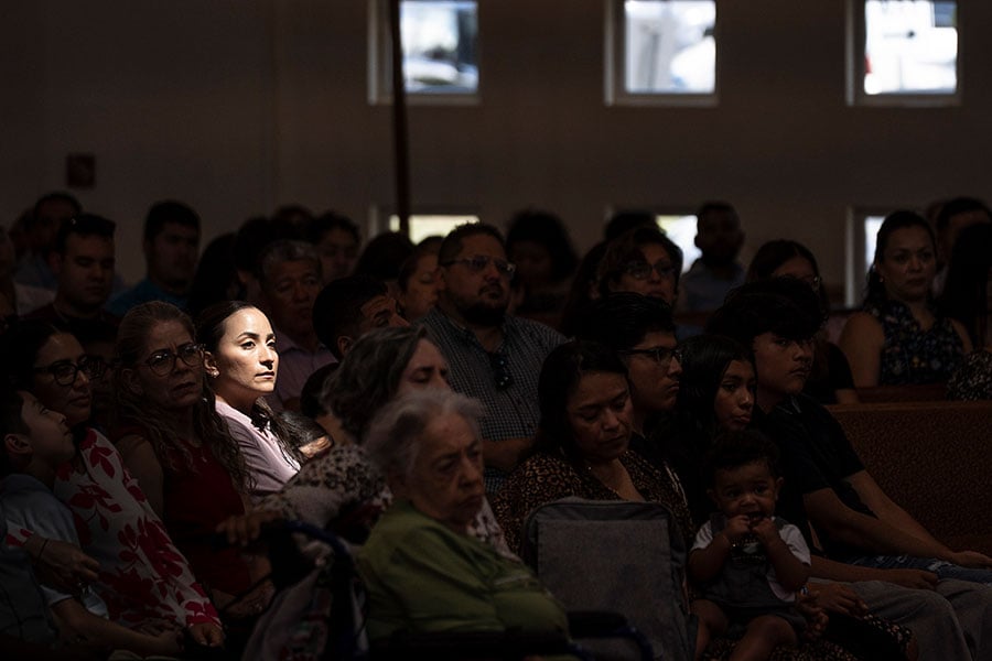 woman in Mass