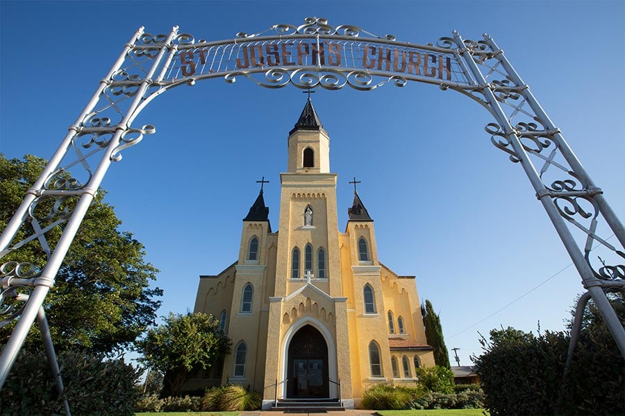 St. Joseph Parish in Rhineland (NTC/Rodger Mallison)