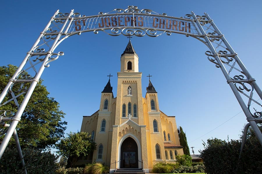 Saint Joseph's Catholic Church in Rhineland was established 125 years ago.