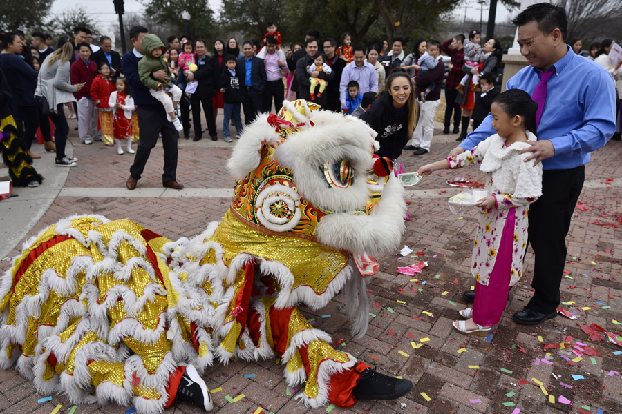 Lion dance