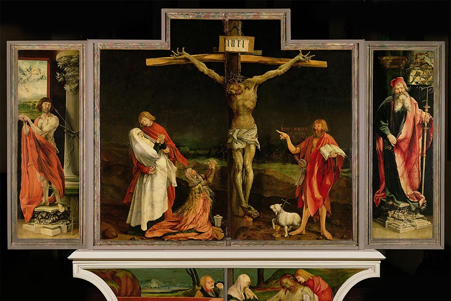 The Isenheim Altarpiece. Artist: Grunewald, Matthias (ca 1470-1528) Heritage Image Partnership Ltd/Alamy Stock Photo