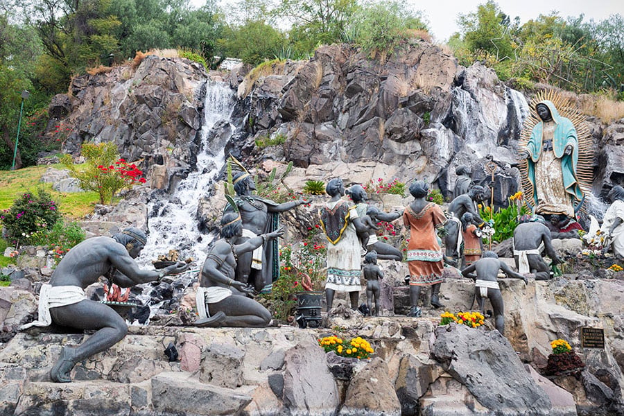 A view of the Cascadas de Guaudalupe