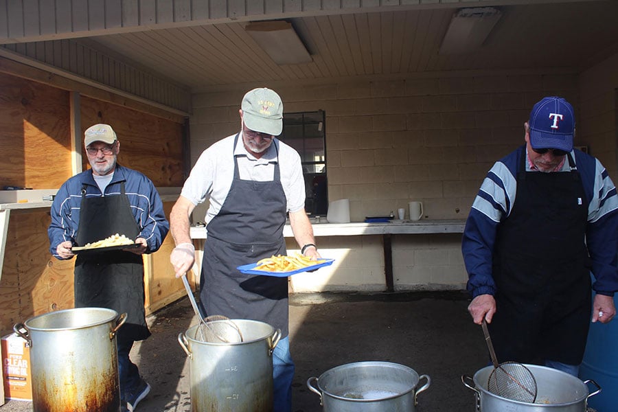 Fish fry at St. Joseph Church in Cleburne