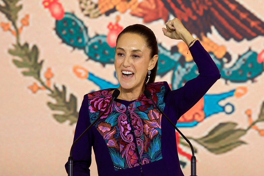 Nueva presidenta de Mexico
