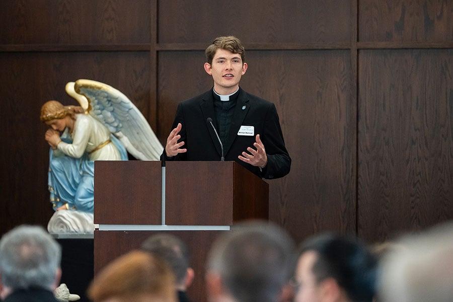 seminarian Michael Marincel