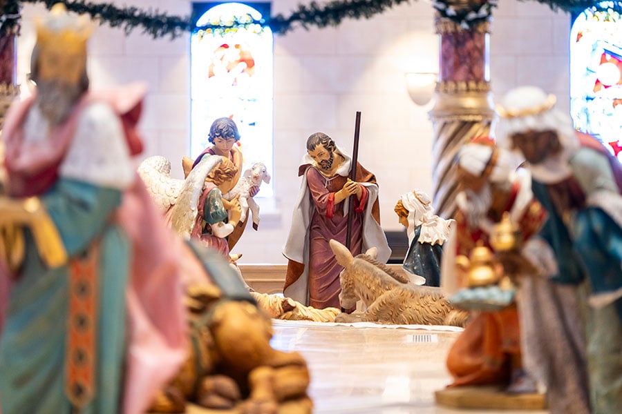 Nativity statues